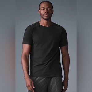 NWT Jackson Hole Black Mesh Performance Tee  – Athletic Shirt